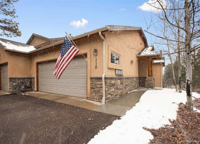 Property at 110 Elk Grove Ln, Woodland Park, CO 80863, 3 beds, 3 baths