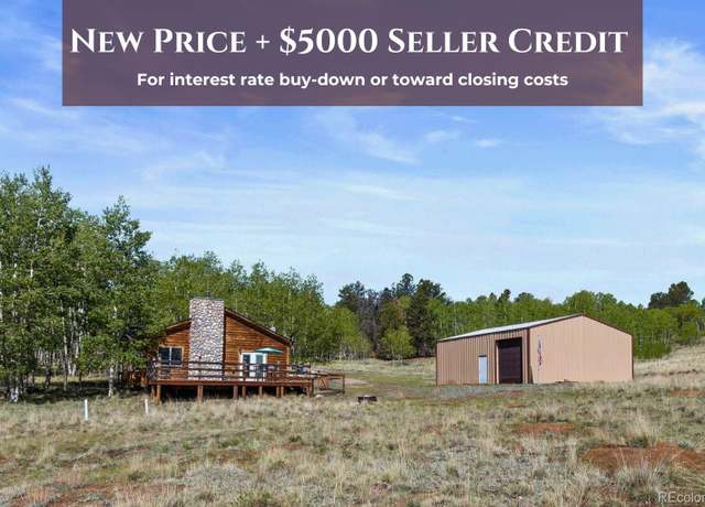 Property at 7551 Remington Rd, Como, CO 80432, 2 beds, 1 bath