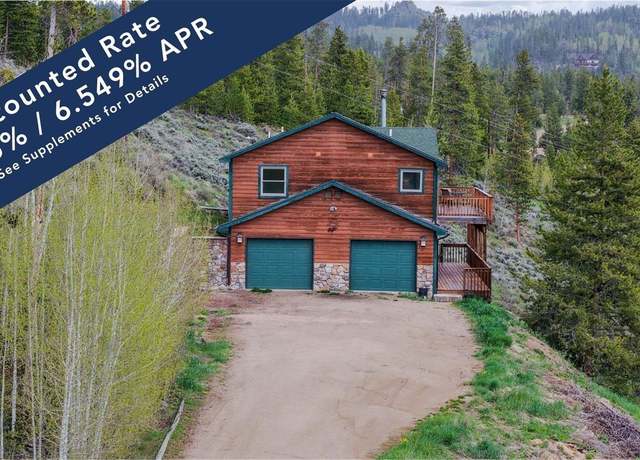 Property at 374 County Road 863, Tabernash, CO 80478, 3 beds, 3 baths