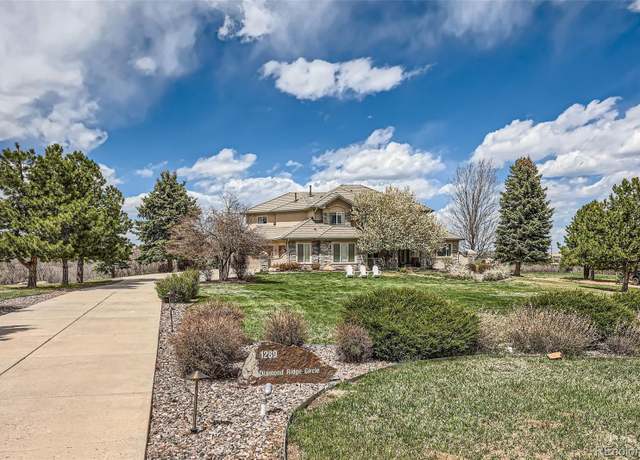 Property at 1289 Diamond Ridge Cir, Castle Rock, CO 80108, 5 beds, 5 baths