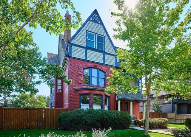 Property at 1800 S Sherman St, Denver, CO 80210, 5 beds, 3 baths