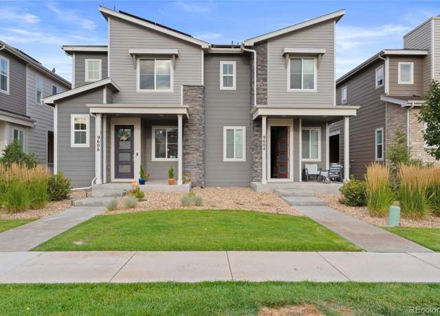 Property at 9606 Prairie Farm Dr, Commerce City, CO 80022, 2 beds, 3 baths
