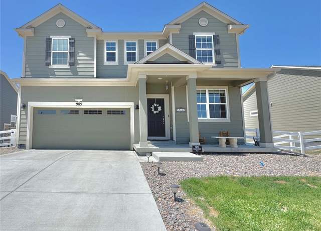 Property at 985 Penstemon Dr, Henderson, CO 80640, 4 beds, 3 baths