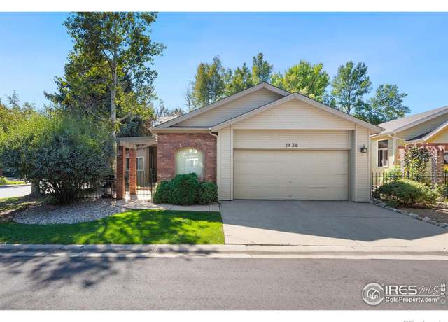 Property at 1438 Front Nine Dr, Fort Collins, CO 80525, 2 beds, 2 baths