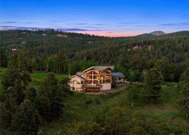 Property at 28532 Hummingbird Hill Rd, Conifer, CO 80433, 4 beds, 4 baths