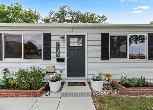 Property at 2105 S Hazel Ct, Denver, CO 80219, 2 beds, 1 bath