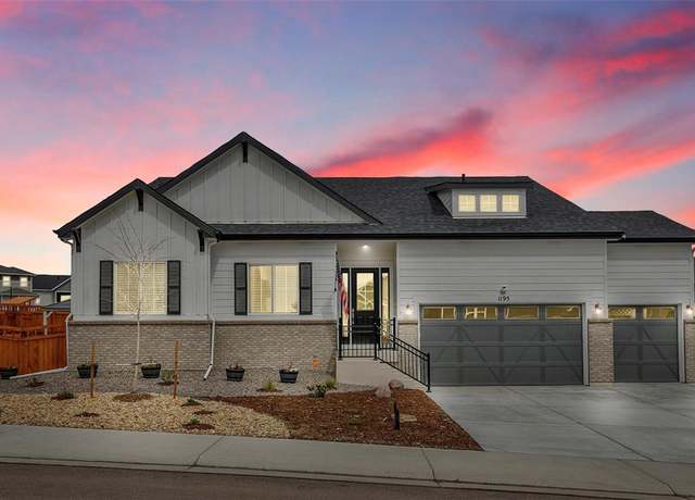 Property at 1195 Melting Snow Way, Castle Rock, CO 80109, 4 beds, 4 baths