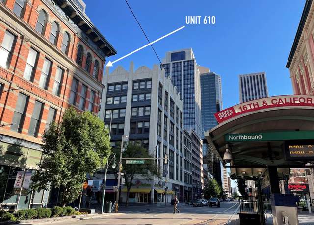 Property at 1555 California St #610, Denver, CO 80202, 2 beds, 1 bath