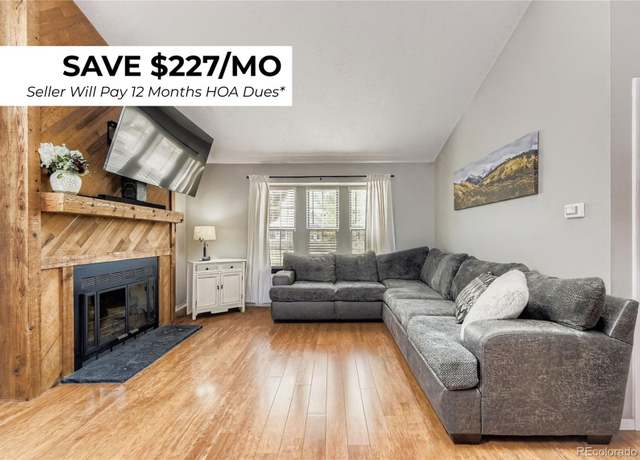 Property at 16953 E Whitaker Dr Unit F, Aurora, CO 80015, 2 beds, 1 bath