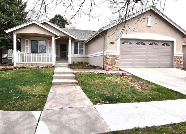Property at 4210 Vernal Cir, Colorado Springs, CO 80916, 3 beds, 2 baths