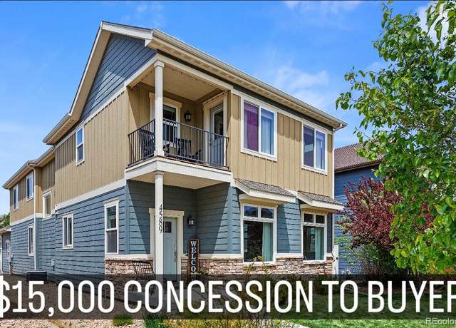 Property at 4589 Quandary Peak St, Brighton, CO 80601, 4 beds, 3 baths