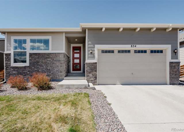 Property at 834 Eva Peak Dr, Erie, CO 80516, 3 beds, 2 baths