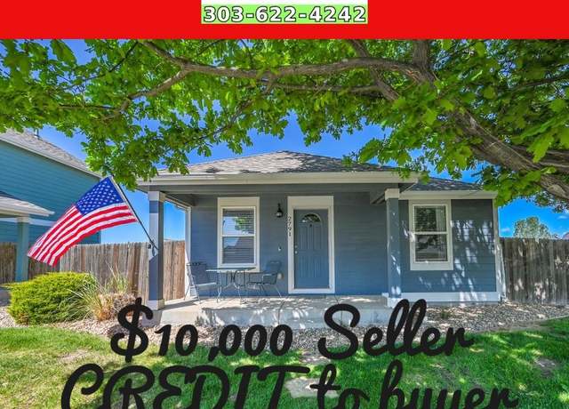 Property at 2791 Quarterland St, Strasburg, CO 80136, 3 beds, 1 bath