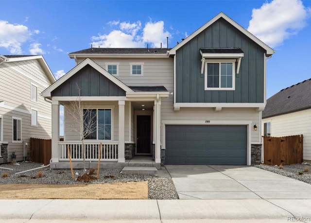 Property at 190 Lark Sparrow Way, Bennett, CO 80102, 4 beds, 3 baths