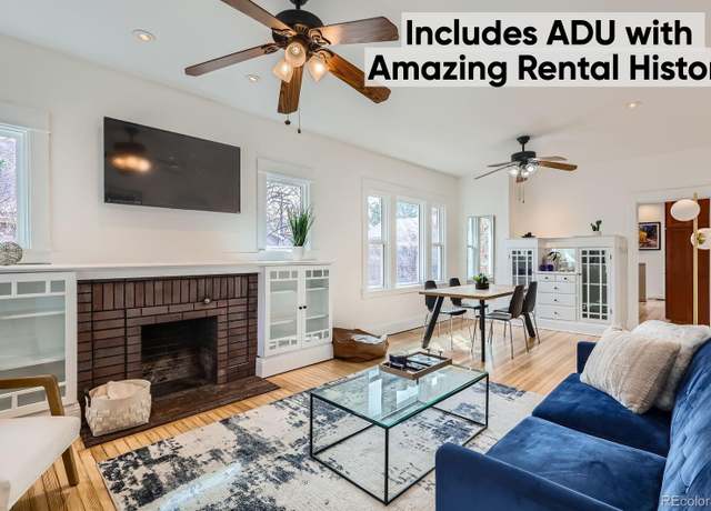 Property at 579 S Sherman St, Denver, CO 80209, 4 beds, 3 baths