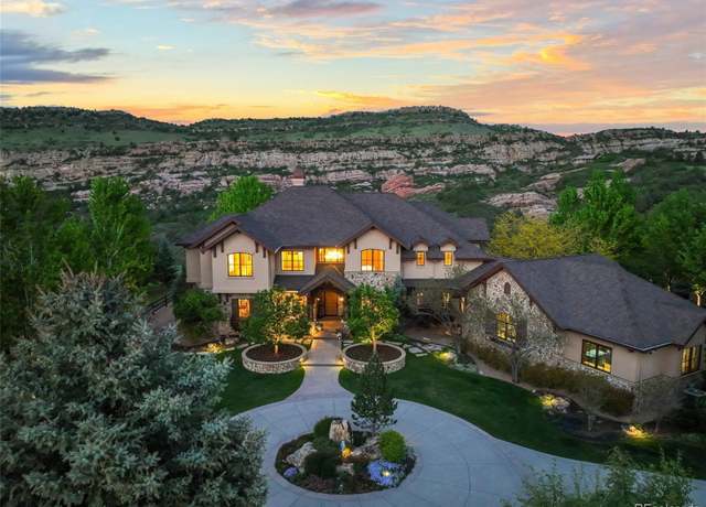 Property at 9650 S Cougar Rd, Littleton, CO 80127, 7 beds, 8 baths