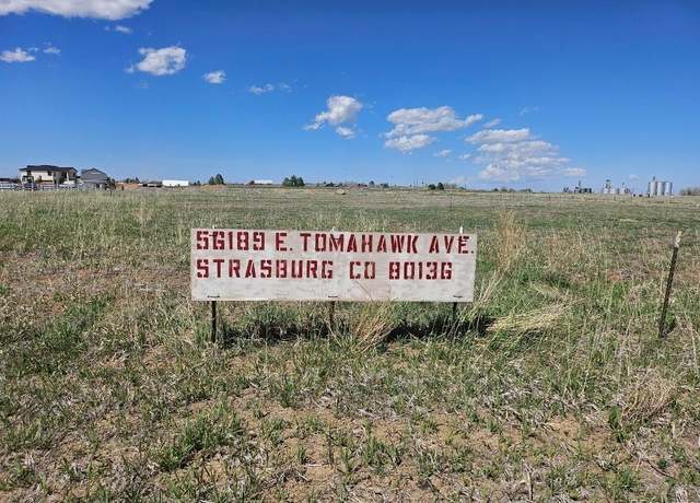Property at 56189 E Tomahawk Ave, Strasburg, CO 80136