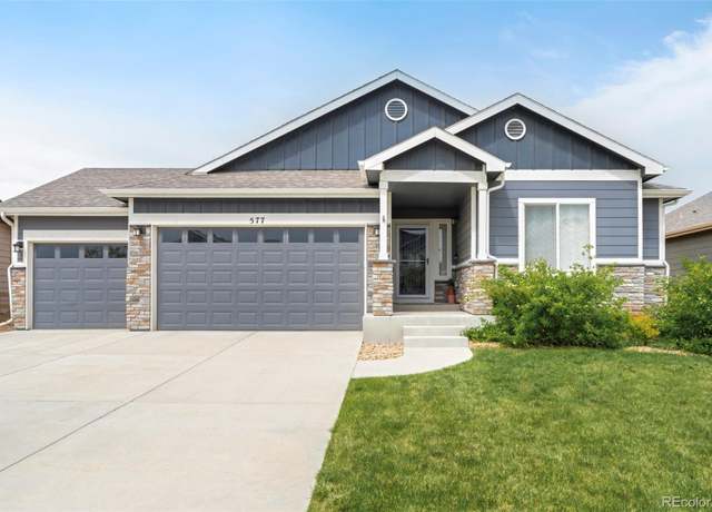 Property at 577 Tristan Pl, Berthoud, CO 80513, 5 beds, 3 baths