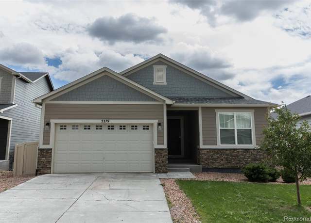 Property at 5379 Wagon Hammer Dr, Colorado Springs, CO 80925, 5 beds, 3 baths