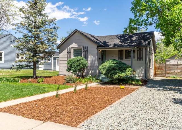Property at 4712 Perry St, Denver, CO 80212, 2 beds, 1 bath