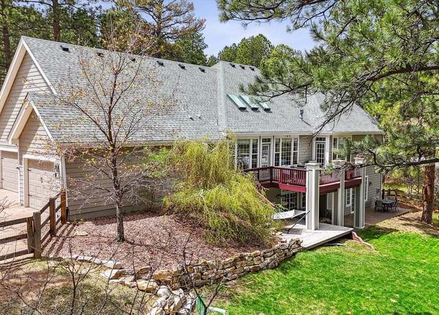 Property at 4185 Cheyenne Dr, Larkspur, CO 80118, 5 beds, 4 baths