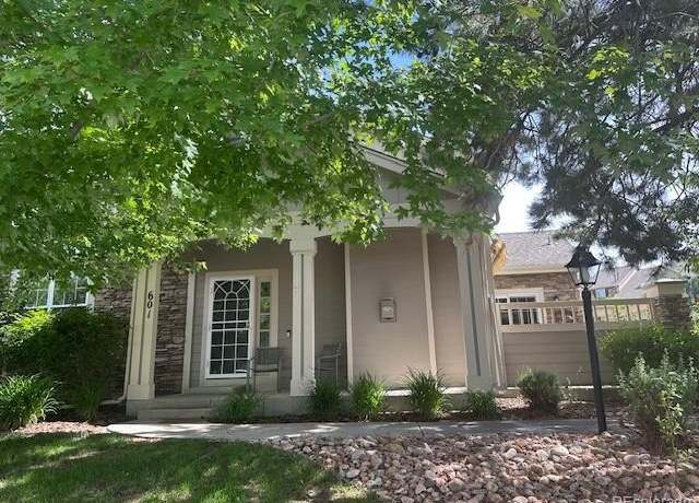 Property at 601 Clarendon Loop, Castle Pines, CO 80108, 2 beds, 3 baths