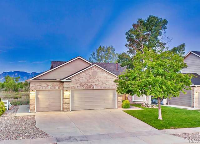 Property at 3270 Pony Tracks Dr, Colorado Springs, CO 80922, 4 beds, 3 baths