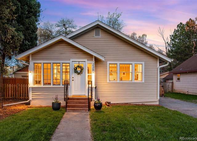 Property at 238 N Sherwood St, Fort Collins, CO 80521, 2 beds, 1 bath