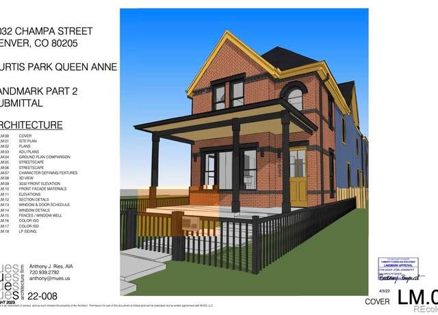 Property at 3032 Champa St, Denver, CO 80205