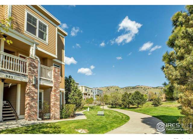 Property at 985 Laramie Blvd Unit C, Boulder, CO 80304, 2 beds, 3 baths