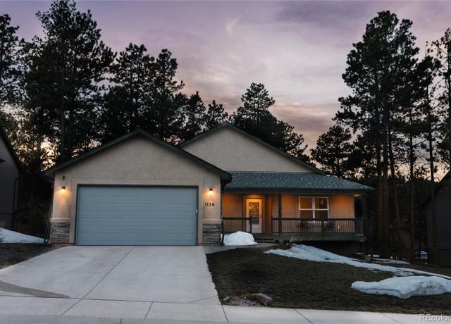 Property at 1136 Ptarmigan Dr, Woodland Park, CO 80863, 3 beds, 2 baths