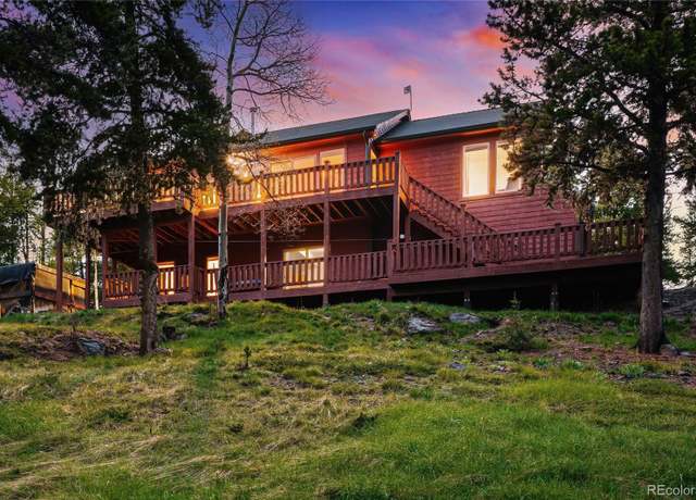 Property at 11163 Conifer Mountain Rd, Conifer, CO 80433, 4 beds, 3 baths