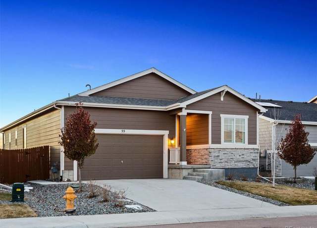 Property at 55 S Edge Cliff St, Castle Rock, CO 80104, 4 beds, 2 baths