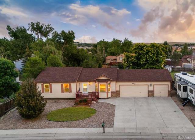 Property at 6645 Weeping Willow Dr, Colorado Springs, CO 80925, 4 beds, 3 baths