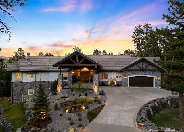 Property at 4491 Shoshone Dr, Larkspur, CO 80118, 4 beds, 5 baths