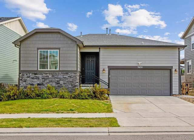 Property at 9674 Truckee St, Commerce City, CO 80022, 4 beds, 3 baths