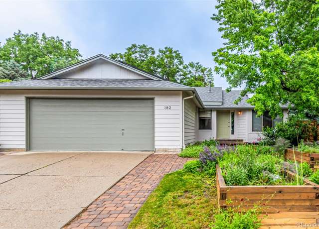 Property at 182 Lois Cir, Louisville, CO 80027, 4 beds, 3 baths