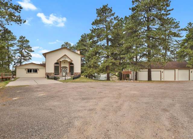 Property at 12387 Ponderosa Ln, Kiowa, CO 80117, 5 beds, 4 baths
