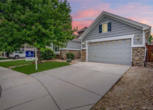 Property at 15502 E Flower Mound Pl, Parker, CO 80134, 3 beds, 3 baths