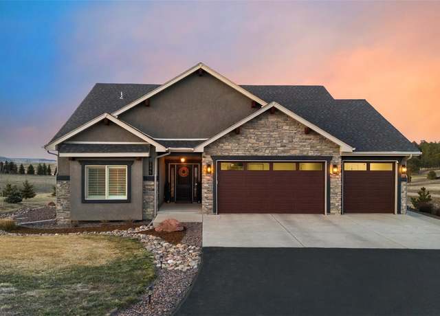 Property at 17895 W Cherry Stage Rd, Colorado Springs, CO 80921, 5 beds, 4 baths