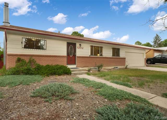 Property at 1202 Fosdick Dr, Colorado Springs, CO 80909, 5 beds, 2 baths