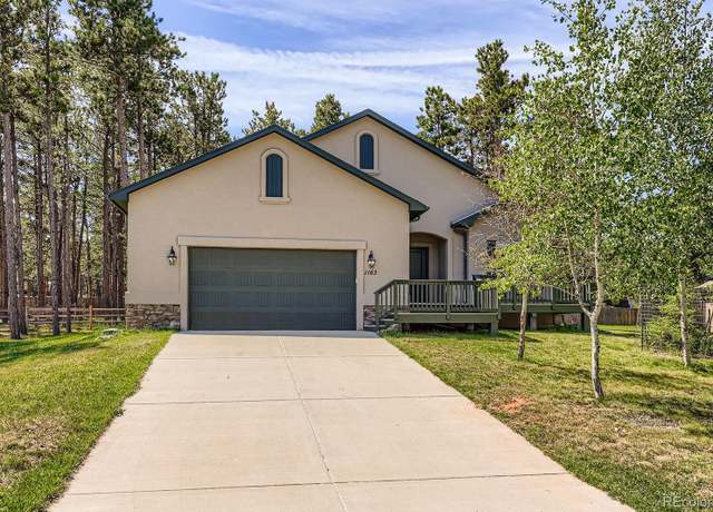 Property at 1163 Ptarmigan Dr, Woodland Park, CO 80863, 3 beds, 2 baths