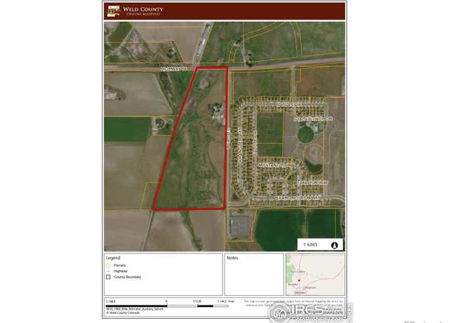 Property at 0 County Road 5 1/2, Mead, CO 80504