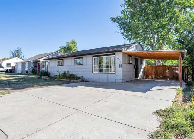 Property at 1626 S Sheridan Blvd, Denver, CO 80232, 2 beds, 1 bath