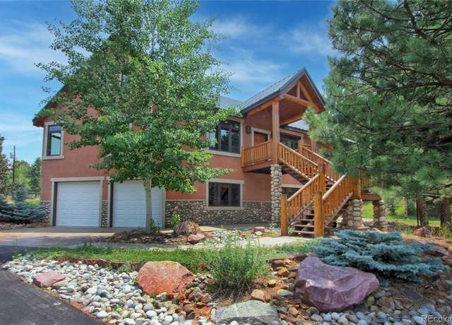 Property at 111 E Lovell Gulch Rd, Woodland Park, CO 80863, 3 beds, 3 baths