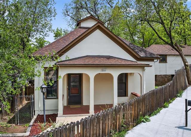 Property at 860 Prospect Pl, Manitou Springs, CO 80829, 2 beds, 1 bath