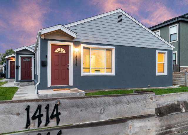 Property at 1414 W Nevada Pl, Denver, CO 80223, 2 beds, 1 bath