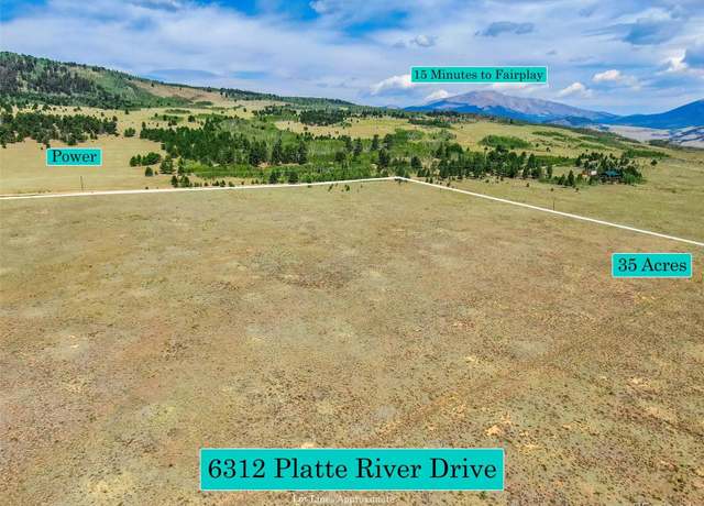 Property at 6312 Platte River Dr, Como, CO 80432