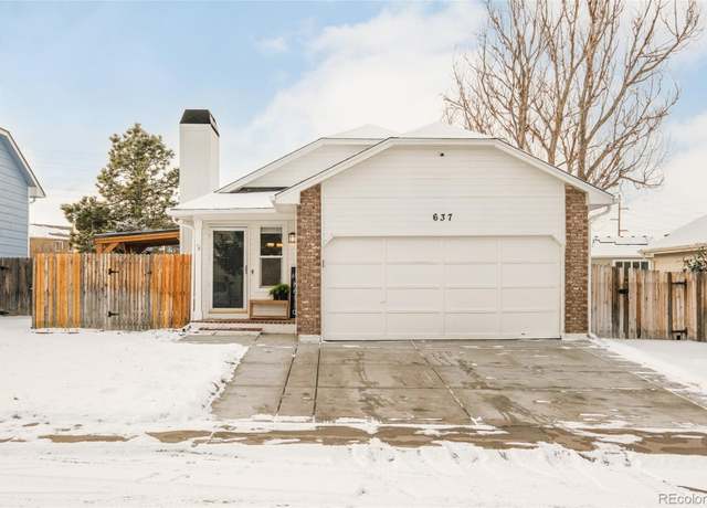 Property at 637 Howe St, Castle Rock, CO 80104, 4 beds, 2 baths