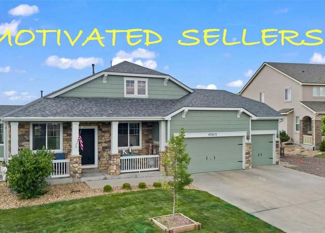 Property at 42013 Big Horn Cir, Elizabeth, CO 80107, 6 beds, 4 baths